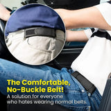 Buckle-less Belt for Jeans