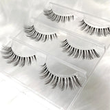 NEW Wholesale Mink Eyelashes 3pair lashes invisible band mink lashes reusable false eyelashes Makeup in Bulk