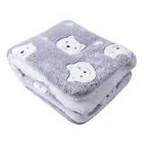 Pet Blanket Dog Bed Cat Mat Flannel Thickened Accessories Keep Warm In Winter Sleeping For Sofa Cushion Home Rug Supplies
