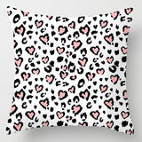 Pink Feather Pillowcase Decorative Sofa Cushion Case Bed Pillow Cover Home Decor Car Cushion Cover Cute Pillow Case 45*45cm