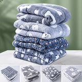 Pet Blanket Dog Bed Cat Mat Flannel Thickened Accessories Keep Warm In Winter Sleeping For Sofa Cushion Home Rug Supplies