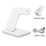 3 in 1 Wireless Charging Stand For Apple Watch 6 For iPhone 12 Pro 13 11 X XR Airpods Pro 15W Qi Fast Wireless Chargers Station