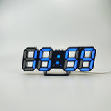 3D LED Wall Clock Modern Digital Alarm Clocks Home Decor Modern Table Desk Night Wall Watch For Home Living Room Decoration