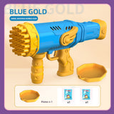 69/80 Holes Rocket Bubble Gun Machine Angel LED Kids Automatic Soap Bubbles Blower Maker Toys for Wedding Party Outdoor Games