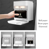 Toilet Paper Holder with Induction Light Bathroom Accessories Storag Rack Bathroom Shelf for Home Improvement Wall Shelf