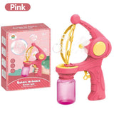 69/80 Holes Rocket Bubble Gun Machine Angel LED Kids Automatic Soap Bubbles Blower Maker Toys for Wedding Party Outdoor Games