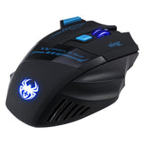 For ZELOTES F-14 2.4GHz Wireless Gaming Mouse 2400DPI 7 Buttons USB LED Optical Computer Mouse For PC Desktop Laptop Gamer F-22