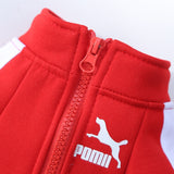 Designer Winter Pet Dog Sweatshirt Clothes for Small Medium Dogs,Warm Fleece Zipper Dog Jacket,Chihuahua French Bulldog Jacket