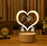 3D USB LED Night Lamp