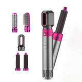 5 In 1 Hair Straightener Brush