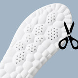 Latex Sport Insoles Soft High Elasticity Shoe Pads Orthotic Breathable Deodorant Shock Absorption Cushion Arch Support Insole