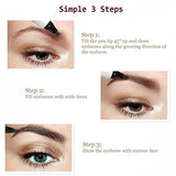 5Colors Long Lasting Brown Liquid Eyebrow Pen Waterproof 4 Fork Tip Eyebrow Tattoo Pencil Women Eye Cosmetic Beauty Makeup TSLM1