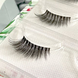 NEW Wholesale Mink Eyelashes 3pair lashes invisible band mink lashes reusable false eyelashes Makeup in Bulk