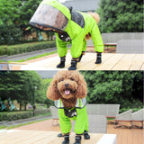 Pet Dog Raincoat The Dog Face Pet Clothes Jumpsuit Waterproof Dog Jacket Dogs Water Resistant Clothes for Dogs Pet Coat