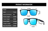 DJXFZLO 2022 New Fashion Guy's Sun Glasses Polarized Sunglasses Men Classic Design Mirror Square Ladies Sunglasses Women