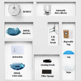 2022 NEATSVOR S600 Robot Vacuum Cleaner Laser Navigation 6000PA Dust Bag Automatic Dust Collection System Smart Home 50% OFF!!!!