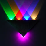 Modern Triangle 5W LED Wall Sconce Light Fixture Hallway Up Down Wall Lamp Home Theater Studio Restaurant Hotel Decor Lighting