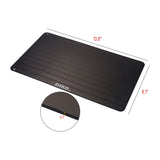 DEKO Magic Defrosting Tray for Food Fast Defrost Seafood Thawing Board Plate for Steak Meat Settlement Area New Kitchen Gadgets