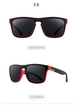 DJXFZLO 2022 New Fashion Guy's Sun Glasses Polarized Sunglasses Men Classic Design Mirror Square Ladies Sunglasses Women