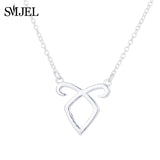 SMJEL Animal Horse Pendant Necklace Women Men Jewelry Cute Horse Shoe Hoof Necklaces Choker Collier Wholesale