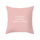 Pink Feather Pillowcase Decorative Sofa Cushion Case Bed Pillow Cover Home Decor Car Cushion Cover Cute Pillow Case 45*45cm