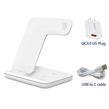 3 in 1 Wireless Charging Stand For Apple Watch 6 For iPhone 12 Pro 13 11 X XR Airpods Pro 15W Qi Fast Wireless Chargers Station