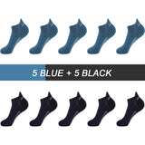 10Pairs High Quality Men Ankle Socks Breathable Cotton Sports Socks Mesh Casual Athletic Summer Thin Cut Short Sokken Size 38-48