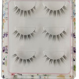 NEW Wholesale Mink Eyelashes 3pair lashes invisible band mink lashes reusable false eyelashes Makeup in Bulk