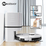 2022 NEATSVOR S600 Robot Vacuum Cleaner Laser Navigation 6000PA Dust Bag Automatic Dust Collection System Smart Home 50% OFF!!!!