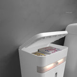 Toilet Paper Holder with Induction Light Bathroom Accessories Storag Rack Bathroom Shelf for Home Improvement Wall Shelf