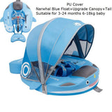 Mambobaby Baby Float Lying Swimming Rings Infant Waist Swim Ring Toddler Swim Trainer Non-inflatable Buoy Pool Accessories Toys