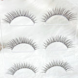 NEW Wholesale Mink Eyelashes 3pair lashes invisible band mink lashes reusable false eyelashes Makeup in Bulk