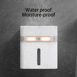 Toilet Paper Holder with Induction Light Bathroom Accessories Storag Rack Bathroom Shelf for Home Improvement Wall Shelf