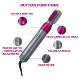 5 In 1 Hair Straightener Brush